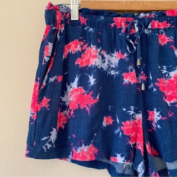 Splendid x Revolve Cloud Tie Dye Drawstring Shorts - Picture 3 of 5